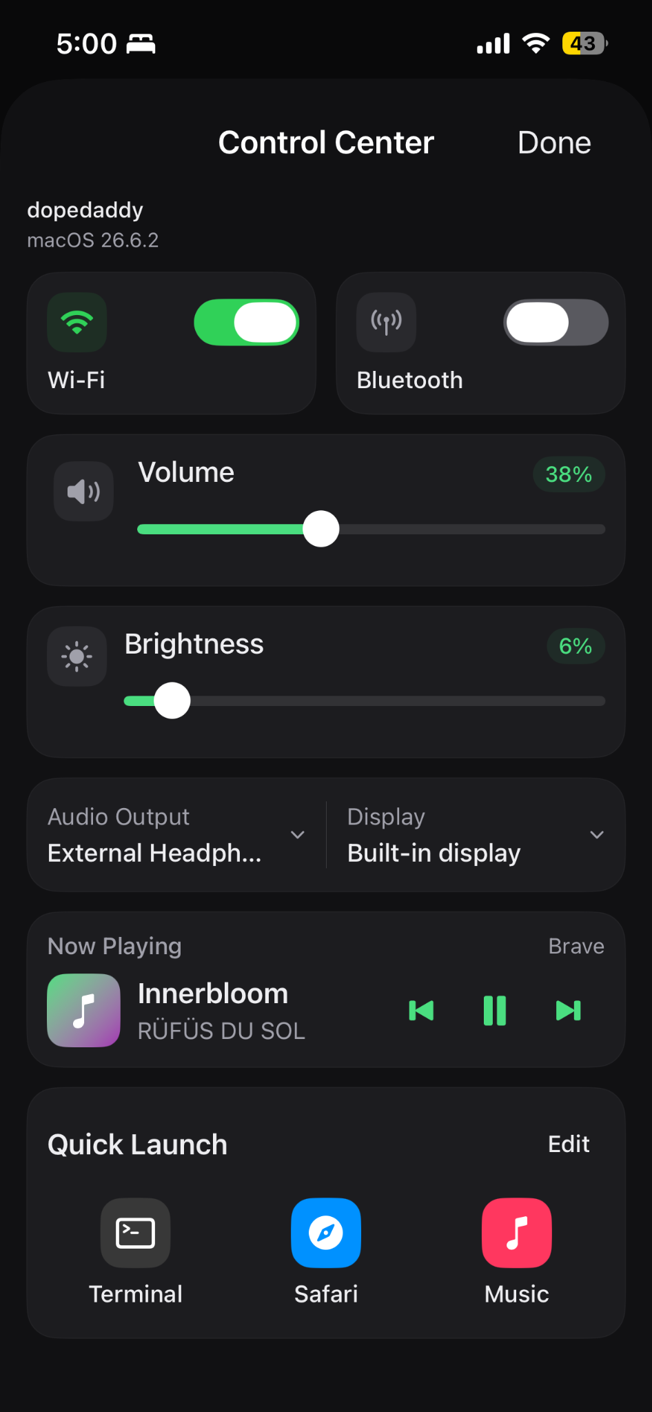 MARC The small controls you reach for every day screen